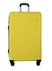 TOM CRUISER Story Hard Trolley 24 Inch Yellow - Durable &amp; Spacious Travel Luggage
