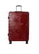 TOM CRUISER Matrix Hard Trolley 24 Inch Red - Durable &amp; Spacious Travel Luggage