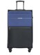 TOM CRUISER Legacy Soft Luggage Trolley 24 Inch Blue - Durable &amp; Spacious Travel Luggage