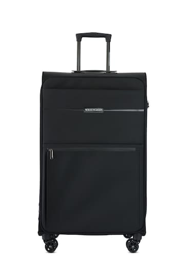 TOM CRUISER Legacy Soft Luggage Trolley 28 Inch Black - Large &amp; Durable Travel Luggage