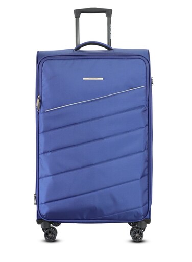 TOM CRUISER Elite Soft Luggage Trolley 24 Inch - Durable &amp; Spacious Travel Luggage