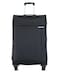 TOM CRUISER Atlas Soft Luggage Trolley 20 Inch Black - Compact &amp; Durable Travel Luggage
