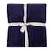 Elega Decor Flannel Blanket, 150x200 cm, Single, Double-Brushed Polyester 300 GSM - Navy Blue