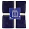Elega Decor Flannel Blanket, 150x200 cm, Single, Double-Brushed Polyester 300 GSM - Navy Blue