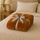 Elega Decor Flannel Blanket, 150x200 cm, Single, Double-Brushed Polyester 300 GSM - Gold