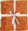 Elega Decor Flannel Blanket, 150x200 cm, Single, Double-Brushed Polyester 300 GSM - Gold