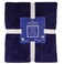 Elega Decor Flannel Blanket, 200x220 cm, Single, Double-Brushed Polyester 300 GSM - Navy Blue