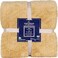 Elega Decor Sherpa Blanket Single, 150x200 cm, Ultra-Soft Flannel Throw with Plush Fleece - Beige