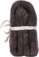 Elega Decor Sherpa Blanket Double, 200x220 cm, Ultra-Soft Flannel Throw with Plush Fleece - Dark Grey