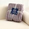Elega Decor Flannel Blanket, Jacquard 200x220 cm Double, Super Soft Cozy Throw Blanket - Ribbed