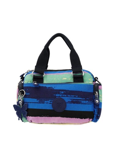 CAPRICE COLLECTION Cross Bag Multi-Color Horizontal Strips &ndash; Stylish, Versatile &amp; Durable (BSD-KP027)