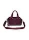 CAPRICE COLLECTION CAPRICE COLLECTION Crossbody Mini Bag Unisex Waterproof Nylon &amp; Lightweight, Burgundy