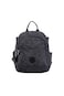 CAPRICE COLLECTION Unisex AllDay Small Backpack  Waterproof Nylon, Adjustable Straps, Detachable Shoulder Strap, Polka Dot Grey