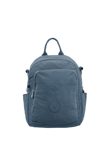 CAPRICE COLLECTION Unisex AllDay Small Backpack  Waterproof Nylon, Adjustable Straps, Detachable Shoulder Strap, Lavender Blue