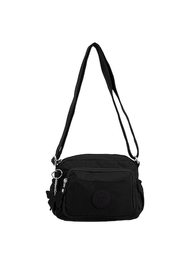 CAPRICE COLLECTION Crossbody Small Bag Unisex  Waterproof Nylon, Lightweight &amp; Compact, Black