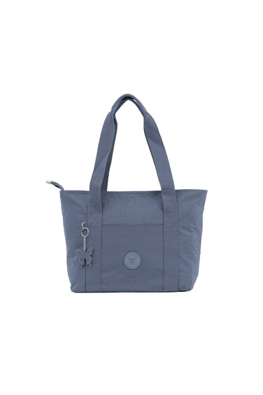 CAPRICE COLLECTION Versatile Small Shoulder Bag  Water-Proof Nylon Handbag with Multi Pockets, Detachable Strap &amp; Top Handle  Lightweight Daily Bag for Work, Travel &amp; Casual Use  Lavender Blue
