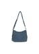 CAPRICE COLLECTION Crossbody Medium Bag Unisex  Waterproof Nylon, Lightweight &amp; Compact, Light Blue