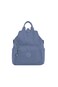 CAPRICE COLLECTION Unisex Everyday Medium BackPack  Lightweight, Compact Design, Waterproof Nylon, Adjustable Cotton Strap, Lavender Blue