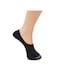 3 Pairs No Show Socks Mens Cotton Low Cut Ankle Socks - Breathable, Moisture Wicking, Durable - 3 Pairs (Dark Gry, Black, White) - One Size