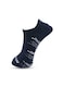 3 Pairs Mens No Show Socks - Cotton No Slip Loafer Sock - 3 Pairs (Blue, Black and White) - Free Size
