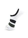 3 Pairs No Show Mens Socks Cotton Low Cut Ankle Socks - Breathable, Moisture Wicking, Durable - 3 Pairs Black &amp; White - Free Size