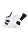 3 Pairs No Show Mens Socks Cotton Low Cut Ankle Socks - Breathable, Moisture Wicking, Durable - 3 Pairs Black &amp; White - Free Size