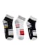 3 Pack Cushioned Ankle Socks Arch Support, Cushion Comfort - Free Zone