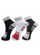3 Pack Cushioned Ankle Socks Arch Support, Cushion Comfort - Free Zone