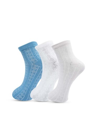 Socks for Men Ankle Length Athletic Running Socks, Pack of 3, One Size