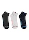 3 Pack Cushioned Ankle Socks Arch Support, Cushion Comfort - Free Zone