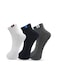 3 Pack Cushioned Ankle Socks Arch Support, Cushion Comfort - Free Zone