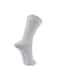 3 Pairs Men&rsquo;s Corporate Crew Socks &ndash; Breathable, Moisture-Wicking, Stay-Put Grip &ndash; Premium Cotton (Light Grey, Black, Blue)