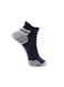 Men&rsquo;s Sneaker Half-Terry Low-Cut Socks &ndash; Breathable, Moisture-Wicking, Stay-Up Grip&ndash; 3 Pairs (Dark Gray, Blue, Black)   Suitable for All Seasons, Business Casual Wear, Free Size