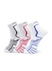 3 Pack Half-Terry Ankle Socks - Free Size - White