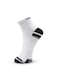 3 Pack Half-Terry Ankle Socks - Free Size - Black, Light Grey and Blue