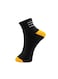 3 Pack Full-Terry Low-Cut Socks Mens Sneaker &ndash; Black