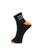 3 Pack Full-Terry Low-Cut Socks Mens Sneaker &ndash; Black