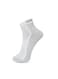 3 Pack Terry Low Cut Socks - Blue, Black and White