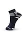 3 Pack Full-Terry Low-Cut Socks Mens Sneaker Socks &ndash; Dark Gray, Blue and Black