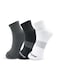 3 Pairs Ankle Socks Soft Cotton Terry Cushioned Moisture-Wicking Antibacterial Free Size