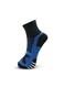 3 Pairs Ankle Socks Soft Cotton Terry Cushioned Moisture-Wicking Antibacterial Free Size - Black, Gray and White