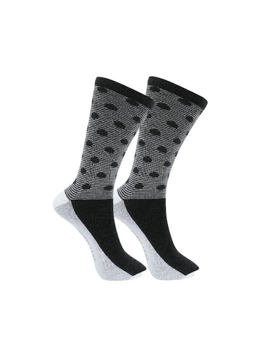 Diabetic Care Socks, Black &ndash; Antibacterial, Silver Freshness, Soft Cotton, Non-Drying Unisex