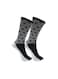 Diabetic Care Socks, Black &ndash; Antibacterial, Silver Freshness, Soft Cotton, Non-Drying Unisex