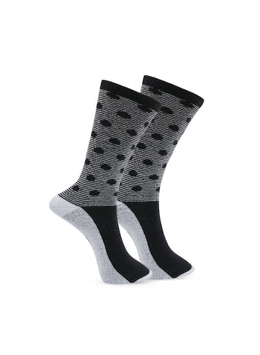 Diabetic Anti-Skid Socks, Black - 1 Pack