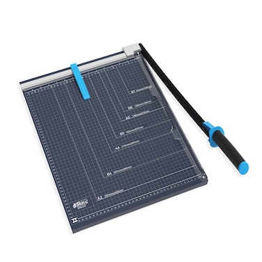 STANX A3 Paper Guillotine STGL310 &ndash; 460mm Cutting Length, Self-Sharpened Blades, Steel Base, Finger Guard