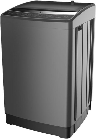 
AFRA 6KG Top Load Washing Machine with Built-In Pump, Fuzzy Control, White