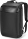 TOM CRUISER Business Laptop Backpack for 15.6-Inch Laptop, 210D Honeycomb Polyester &amp; Microfiber Leather Work Backpack with Organizer Panel &amp; Quick-Access Zip Pockets, Black