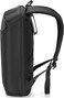 TOM CRUISER Business Laptop Backpack for 15.6-Inch Laptop, 210D Honeycomb Polyester &amp; Microfiber Leather Work Backpack with Organizer Panel &amp; Quick-Access Zip Pockets, Black