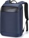 TOM CRUISER Business Laptop Backpack for 15.6-Inch Laptop, 210D Honeycomb Polyester &amp; Microfiber Leather Work Backpack with Organizer Panel &amp; Quick-Access Zip Pockets, Dark Blue