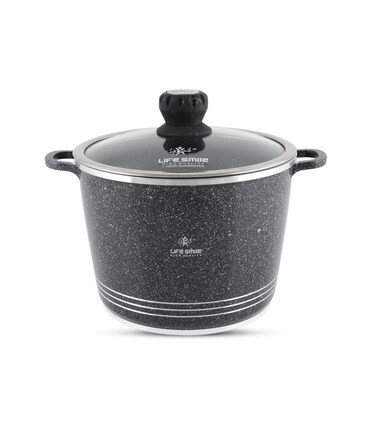 Non-stick Deep Stock Pot with Granite Coating